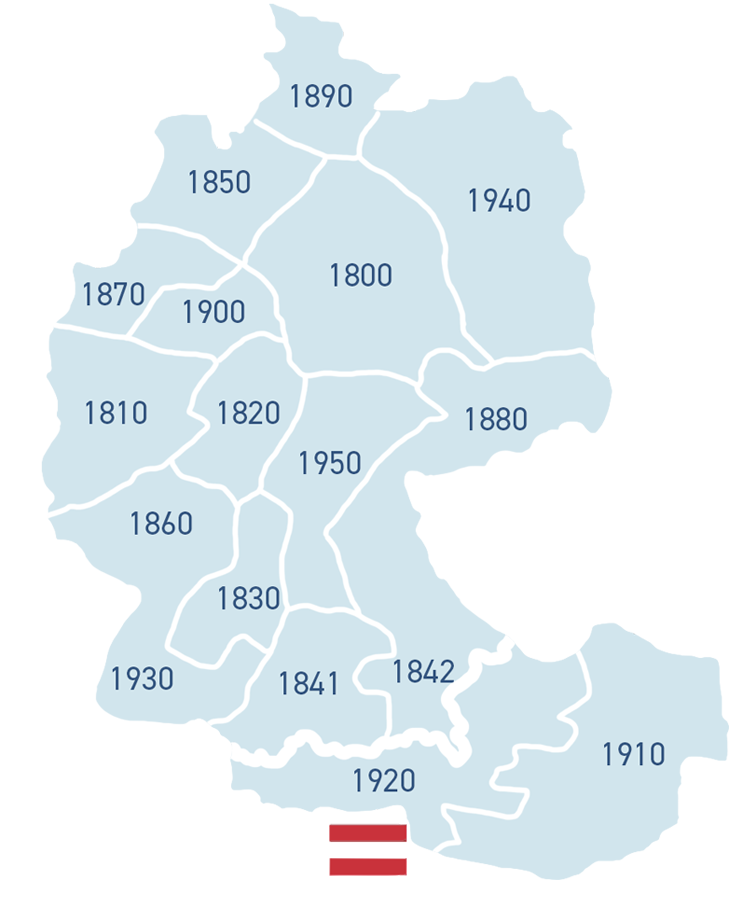 Bezirkskarte